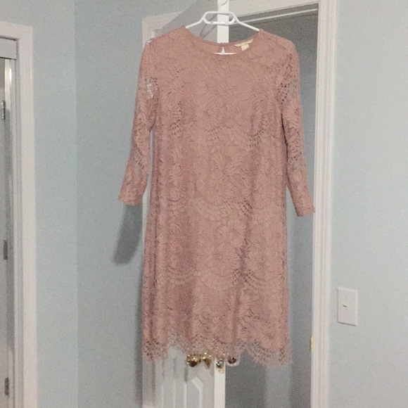 H&M size 8, dress in pink color. Used only once - Picture 2 of 4